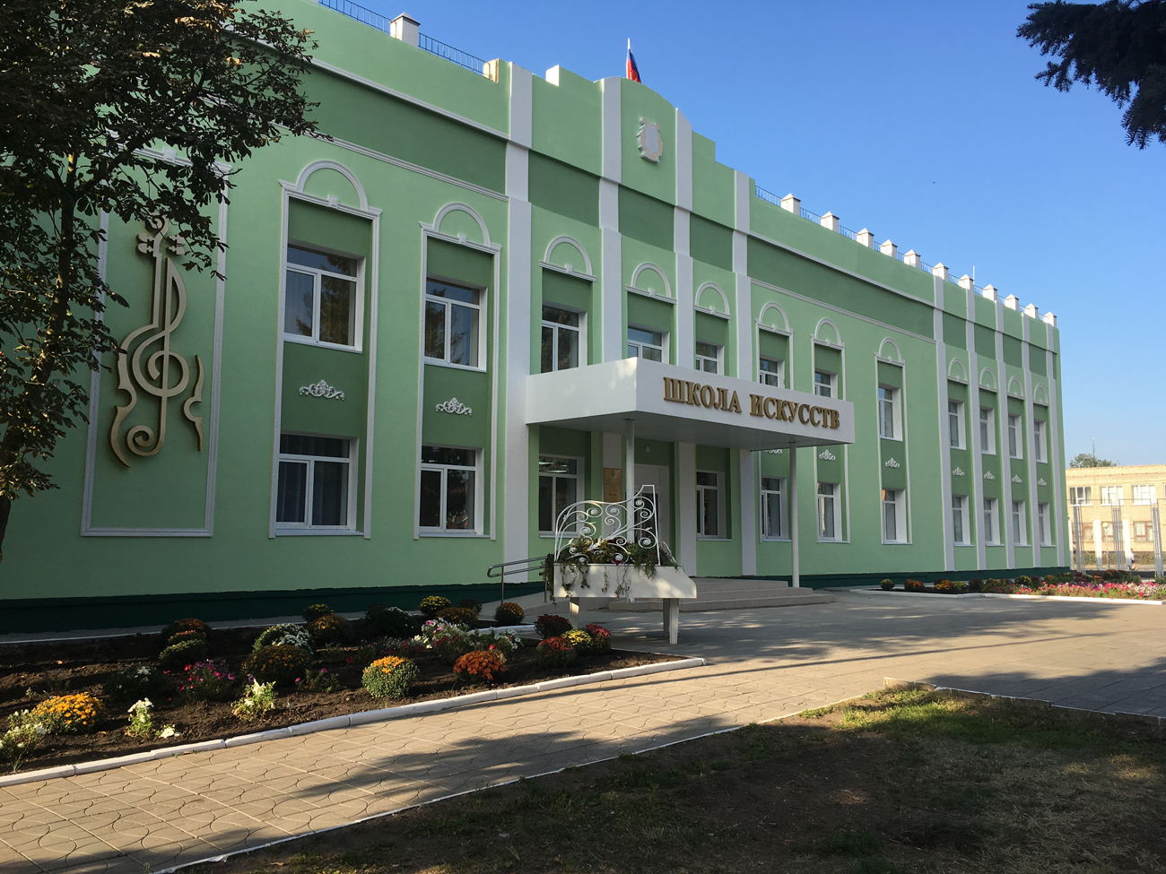 Открытие обновленной детской школы искусств в Усмани